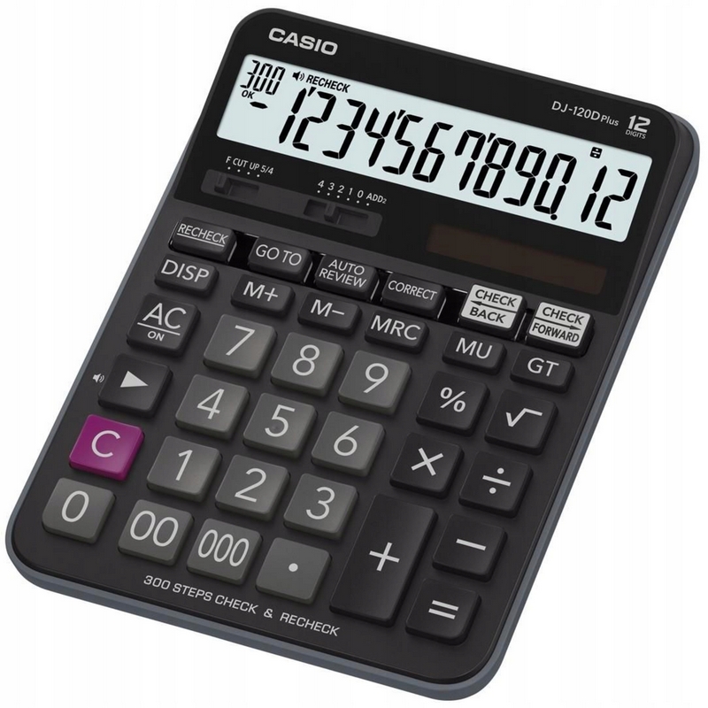 Stolová kalkulačka Casio DJ-120DPLUS